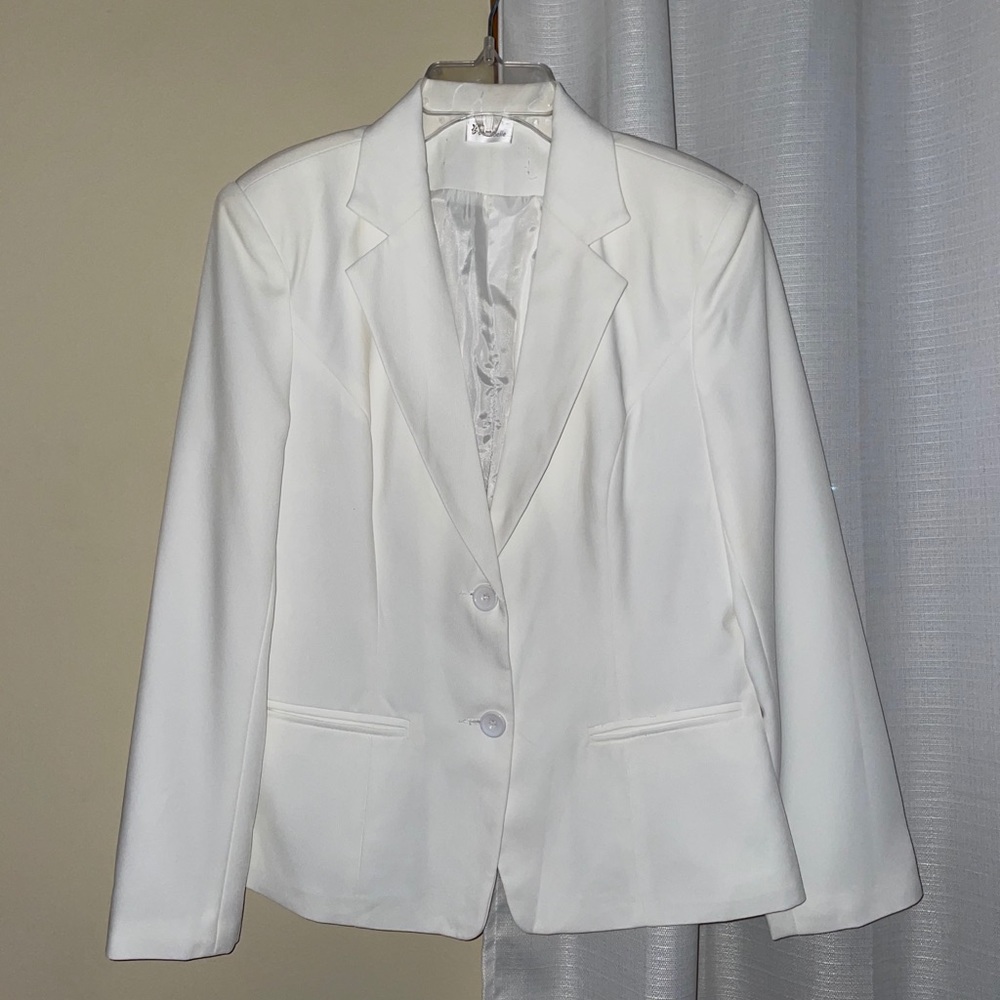 White blazer